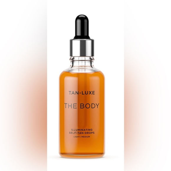 Tan-Luxe THE BODY ILLUMINATING SELF-TAN light medium DROPS new - Picture 5 of 7
